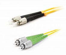 Патч-корд оптический TWT, PVC, дуплексный, ST/APC-FC/UPC, SM OS2, 10 м | код TWT-2ST-2FC/SAU-10 | TWT
