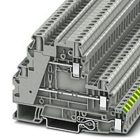 Клемма защитного провода UT 4-PE/L/L | код 3214360 | PHOENIX CONTACT