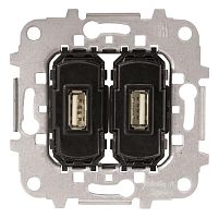 Механизм USB зарядного устройства, 2х2000 мА, 5В, серия SKY 8185.3 | код 2CLA818530A1001 | ABB