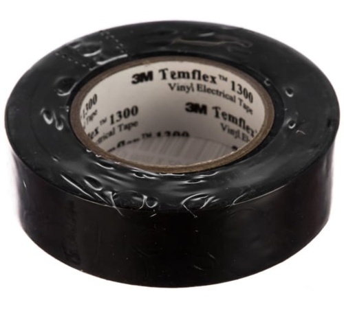 Изолента ПВХ 19мм Temflex 1300 черн. (рул.20м) 3М 7100080340