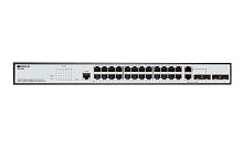 Коммутатор Origo OS3128P/250W OS3128P/250W/A1A 24x1Гбит/с 2xКомбо(1000BASE-T/SFP) 2SFP 24PoE+ 250W управляемый | код 2030968 | ORIGO