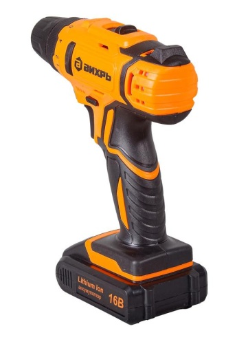 Дрель-шуруповерт аккумуляторная ДА-16Л-2КА с набором оснастки 65 предметов Вихрь 72/14/49 фото 4 Дрель-шуруповерт аккумуляторная ДА-16Л-2КА с набором оснастки 65 предметов Вихрь 72/14/49 фото 4