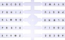 Маркировочная табличка (200шт.) EO3 (алфавитная a-z) | код 003901812 | ETI
