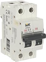 ARMAT Автоматический выключатель M06N 2P C 2А | код AR-M06N-2-C002 | IEK 