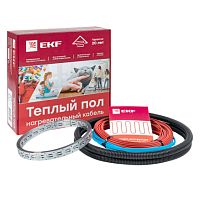 Теплый пол (нагревательный кабель) 2250Вт 152 м 15 м2 EKF | код nk-2250 | EKF