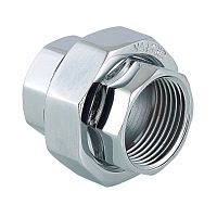 Муфта разъемная 1" вн.-вн. Хром | код. VTr.340.C.0006 | VALTEC