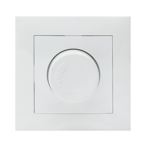 Валенсия светорегулятор 600W 220В белый PROxima | код EWD06-101-10 | EKF