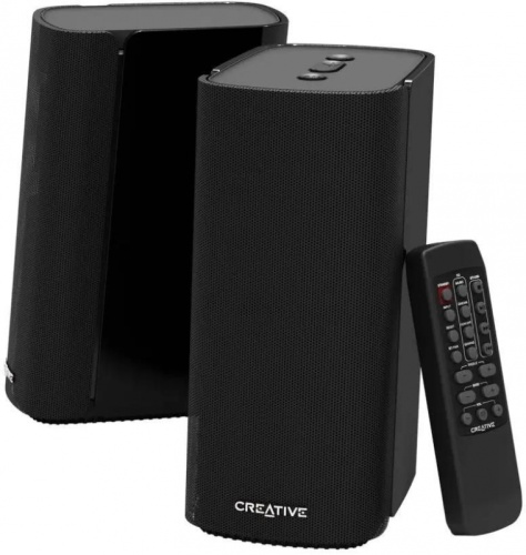 Колонки Creative T100 2.0 черный 40Вт BT | код 1189427 | CREATIVE