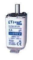 Предохранитель M000UQU-N/125A/690V gR (200 kA) | код 004331029 | ETI