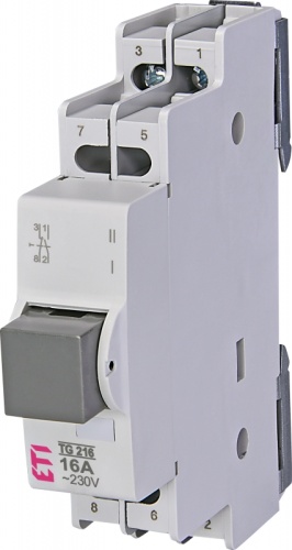 Кнопка TG 216 2p 16A (2НО+2НЗ) | код 764904101 | ETI