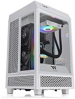 Корпус Thermaltake The Tower 100 белый без БП miniITX 1x120mm 3x140mm 2xUSB3.0 audio bott PSU | код 1505804 | THERMALTAKE