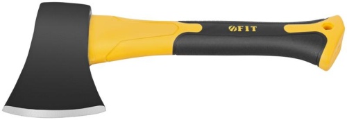 Топор туриста укороченный 450г усилен. фибергласовая ручка; кованая сталь FIT 46258 фото 3 Топор туриста укороченный 450г усилен. фибергласовая ручка; кованая сталь FIT 46258 фото 3