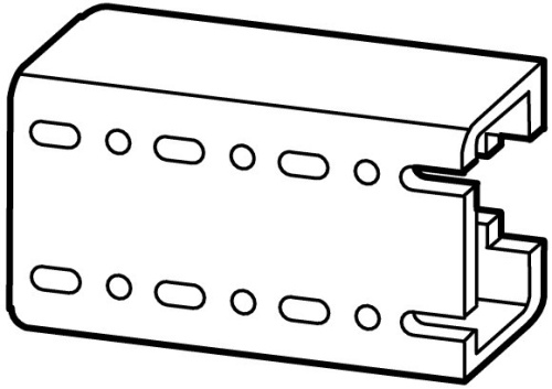 Крепление профиля , горизонтальное, L = 400мм, WW4-ID | код 046389 | EATON