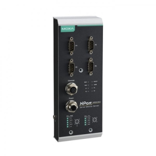 Сервер NPort 5450AI-M12 4-port 3 in 1 Device Server w/ M12 Connector (Ethernet, power input), t:-25 | код 00-06079570 | MOXA