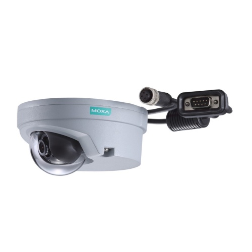 Камера VPort 06-2M80M-CT EN50155,FHD,H.264/MJPEG IP camera,DB9 connector,1 mic built-in, 24VDC,8.0mm Lens, t: -25/55, coating | код 00-06107946 | MOXA