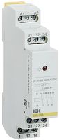 Реле промежуточное модульное OIR 3 контакта 8А 12В AC/DC | код OIR-308-ACDC12V | IEK