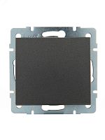 Выключатель RAIN черный графит матовый механизм | код 703-4188-100 | Lezard