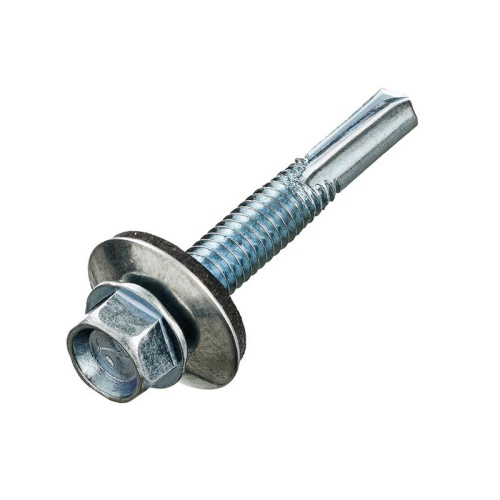 Саморез кр. оцин КРс ZP 5,5х38 удл.сверло - контейнер | код 142302 | Tech-KREP