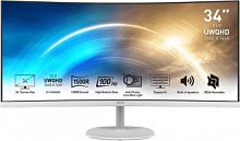 Монитор MSI 34 Pro MP341CQW белый IPS LED 1ms 21:9 HDMI M/M матовая 300cd 178гр/178гр 3440x1440 100Hz DP 2K 8.4кг | код 1977743 | MSI