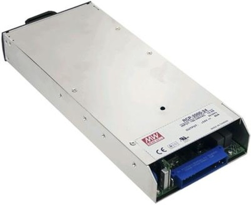 Источник питания AC-DC, 1200Вт, вход 90…264V AC, 47…63Гц /127…370В DC, выход 12В/100A, рег. вых 10.5…14В, изоляция 3000В AC, в корпусе 295х127х41мм, -40…+70С | код RCP-2000-12 | MeanWell