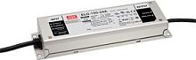 Источник питания AC-DC, 150Вт, IP67, вход 100…305В AC, 47…63Гц/142…431В DC, ККМ, выход 12...24В/6,25А, изоляция 3750В AC, в кожухе 219х63х35,5мм, -40…+70С, провод заземления | код ELG-150-24-3Y | MeanWell