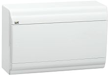 PRIME Корпус пластиковый ЩРН-П-12 модулей навесной белый/белая дверь IP41 | код MKP82-N-12-WD-41-10 | IEK