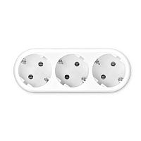 Сетевой разветвитель Buro BU-PS3G-W (3 розетки) белый (пакет ПЭ) | код 352741 | BURO