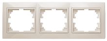 Рамка на 3 поста гор., СУ, Plano, сл.кость, 1-503-02 | код Б0027628 | ЭРА