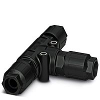 Т-распределитель QPD T 4PE1,5 3X9-14 BK | код 1414754 | PHOENIX CONTACT
