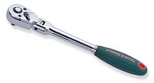 R4104 Рукоятка трещоточная с шарниром 1/2DR, 36 зубцов, 290мм | код R4104 | JONNESWAY