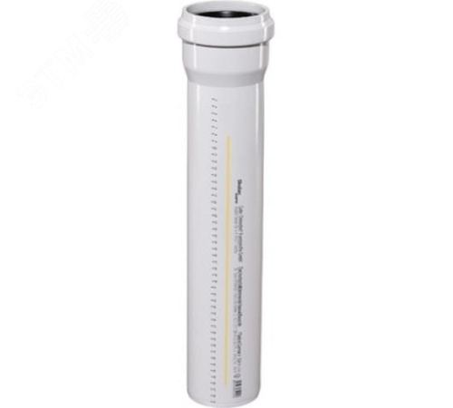 Труба канализационная 125х1000 мм для бесшумной канализации | код 336040 | Ostendorf