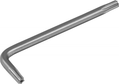TTKS10 Ключ торцевой T-TORX® короткий с центрированным штифтом, T10H | код TTKS10 | Thorvik