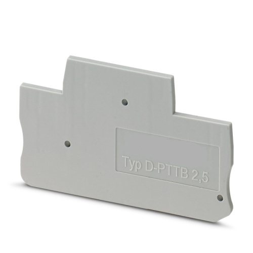 Заглушка для D-PTTB2.5мм2 двухуровневый серый HLT | код 081-25-044| HLT
