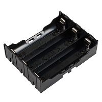 Батарейный отсек 3х18650 Li-ion (на плату) | код 16-0803-9 | REXANT