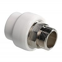 Соединитель PPR под ключ с переходом на нар. р. 40х1" | код. VTp.707.0.04006 | VALTEC
