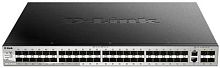 Коммутатор D-Link DGS-3130-54S/B1A (L3) 2x10Гбит/с 48SFP 4SFP+ управляемый | код 1987193 | D-Link