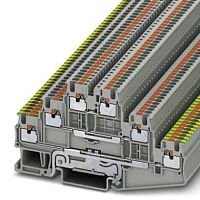 Клемма защитного провода PT 1,5/S-PE/L/L | код 3213768 | PHOENIX CONTACT