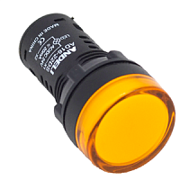 Световой индикатор AD16-22D(LED)матрица d22мм желтый 220В AC (ANDELI) | код ADL10-161 | ANDELI