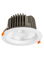 Светильник встраиваемый Даунлайт LED DCL-01-040 40 Вт, 4000 К, 80 Ra, IP20, прозрачный расс., TDM | код SQ0369-0407 | TDM