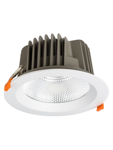 Светильник встраиваемый Даунлайт LED DCL-01-040 40 Вт, 4000 К, 80 Ra, IP20, прозрачный расс., TDM | код SQ0369-0407 | TDM