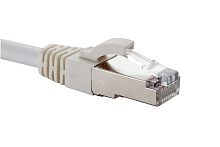 Шнур 21DSA02WT коммутационный кат. 6A S/FTP 2.0 м Белый | код 21D-SA-02WT | Eurolan