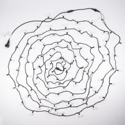 Гирлянда "Шарики" 15м OLDBL100-G-E 100 зел. светодиодов соединяемая до 3шт уличная SHLights 4690601004314 фото 3