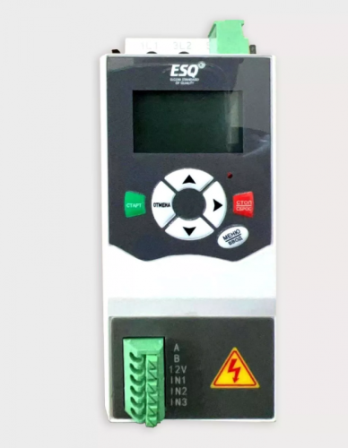 Устройство плавного пуска ESQ-GS9mini-011 (22А, 380В, 11кВт, встроенный шунтирующий контактор) | код 08.05.001019 | ESQ
