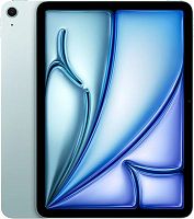 Планшет Apple iPad Air 2024 A2902 M2 2.99 8C RAM8Gb ROM256Gb 11 IPS 2360x1640 iOS синий 12Mpix 12Mpix BT WiFi 10hr | код 2024083 | APPLE