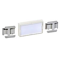12 ЗАЩЁЛКИВАЮЩИХСЯ ЭТИКЕТОК, 18Х35 ММ | код LVS08913 | Systeme Electric