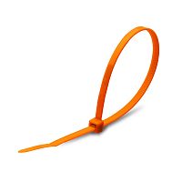 Стяжки кабельные КСС Float 5х200 (оранж) (100 шт.)(Fortisflex) | код 82026 | Fortisflex
