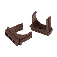 Крепеж-клипса для труб d20мм дуб Эра Б0043221