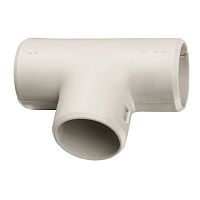 Тройник соединительный для трубы (32 мм) (10 шт,)-Plast | код tr-t-32 | EKF