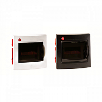 Распределительный шкаф RAMbase 8 мод., IP41, встраиваемый, пластик, с клеммами | код. 81708 | DKC