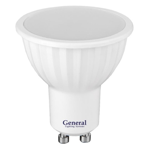 Лампа светодиодная GLDEN-MR16-20-230-GU10-6500 | код 661583 | GENERAL